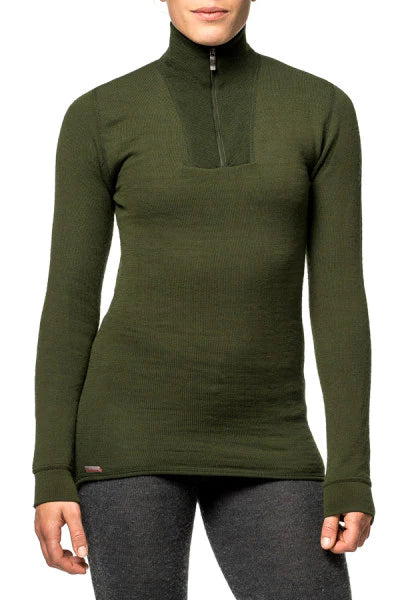 TURTLENECK WITH SHORT ZIPPER - 200 g/m2