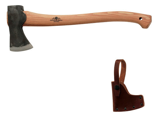 Gransfors Bruk Small Forest Axe (420) – Hickory Handle With Leather Sheath