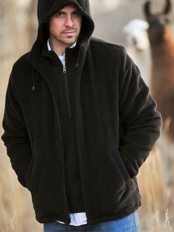 Llama Wool - THE HOODED CUZCO JACKET