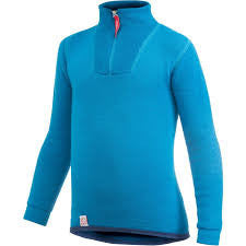 Woolpower Kids Short Zip Turtleneck 200 gram
