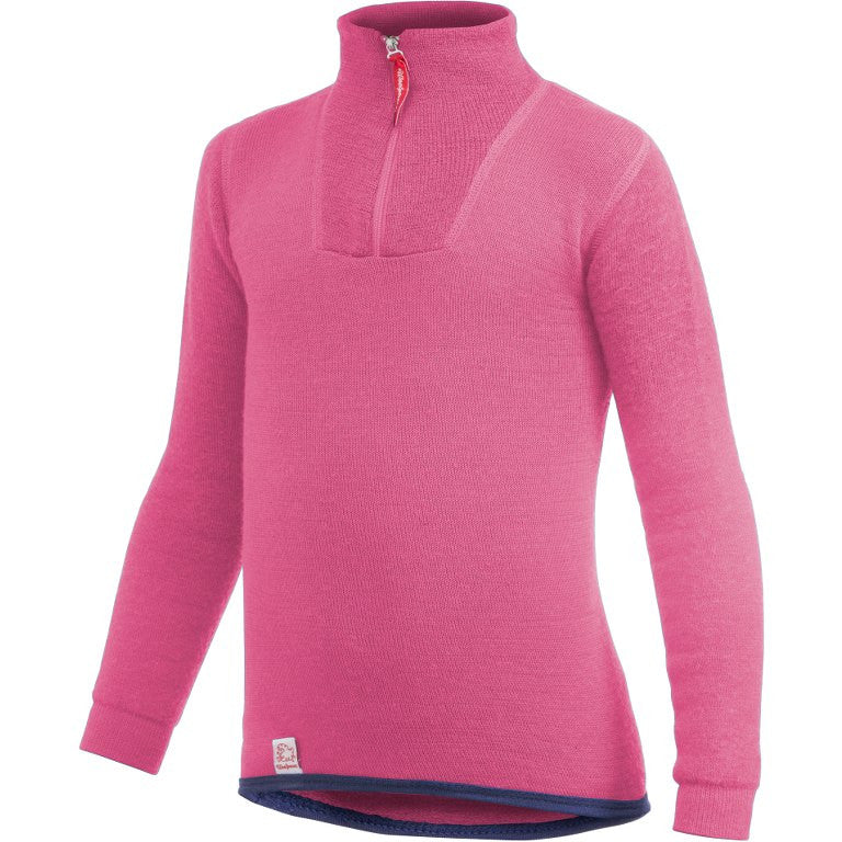 Woolpower Kids Short Zip Turtleneck 200 gram