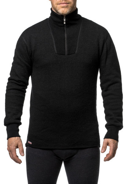 FR Woolpower Turtleneck Sweater with short zipper - 400 g/m2