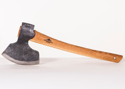 GRANSFORS BROAD AXE 1900 - STRAIGHT - sharpened bevel on right #4803
