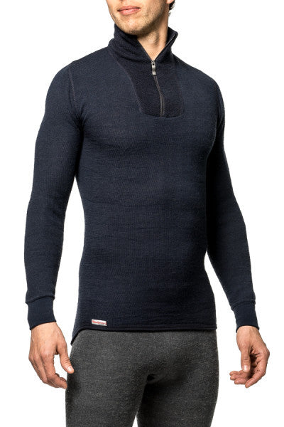 Woolpower TURTLENECK WITH SHORT ZIPPER - 200 g/m2