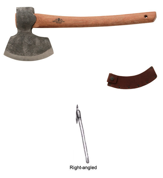 Gransfors Broad Axe 1900 Right Angled - 3 Sizes