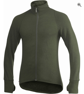 Woolpower TURTLENECK WITH FULL ZIPPER - 600 g/m2