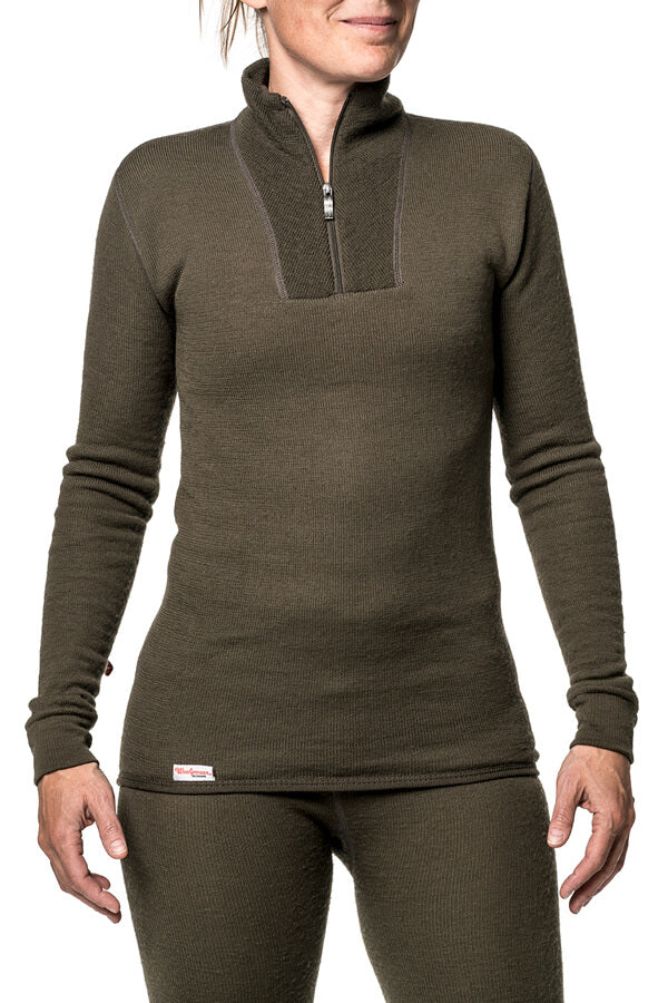 Woolpower TURTLENECK WITH SHORT ZIPPER - 200 g/m2